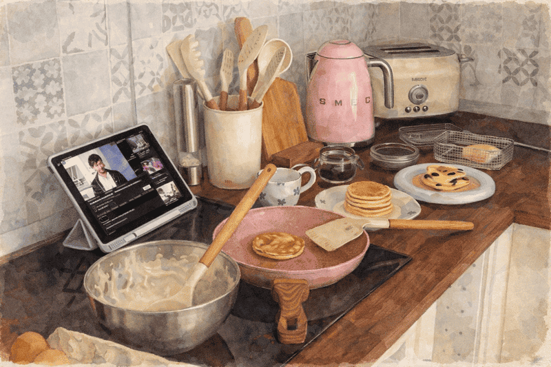 8 Hobbies para adolescentes 2 Imagem de café da manhã sendo preparado, cenário perfeito para hobbies para adolescentes fora do celular.